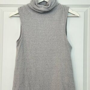 Express Gray Knit Tank Top